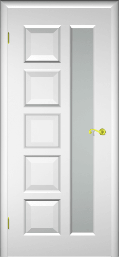Двери межкомнатные Иван да Марья, шпон остекленные - фото 2 - id-p97391079