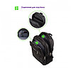 Рюкзак Berlingo City "Comfort black" 42х29х17см, 3 отделения, 3 кармана, отделение для ноутбука, USB, фото 6