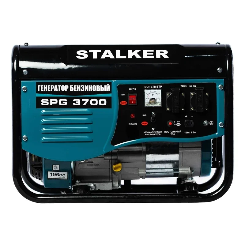 Бензиновый генератор STALKER SPG-3700 / 2.5кВт / 220В - фото 3 - id-p110358916