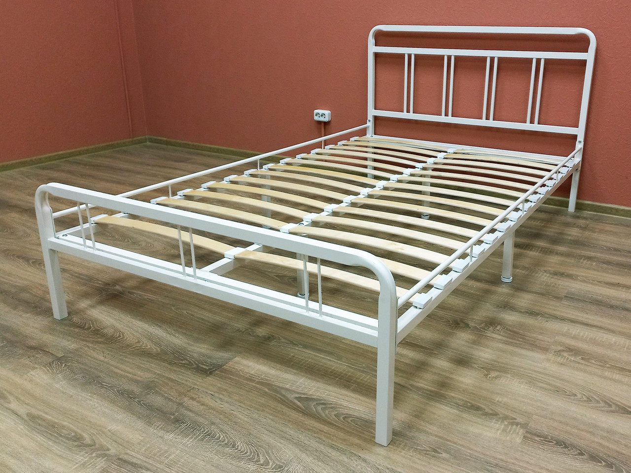 Кровать ЛЕОН, 120х200см, (РОССИЯ), белый - фото 2 - id-p110522364