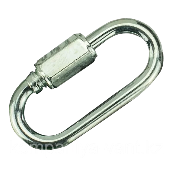 Карабин ОВ с винтовым замком 08 ДИН 5299, фото 1