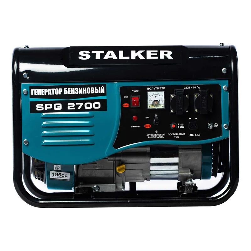Бензиновый генератор STALKER SPG-2700 (N) / 2кВт / 220В - фото 2 - id-p110256705