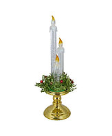 Светодиодная свеча " Новогодняя" размер  37*10см