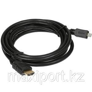 Microhdmi Hdmi кабель до Gopro и других камер DEXP фирменный 1.4 - фото 1 - id-p67631333