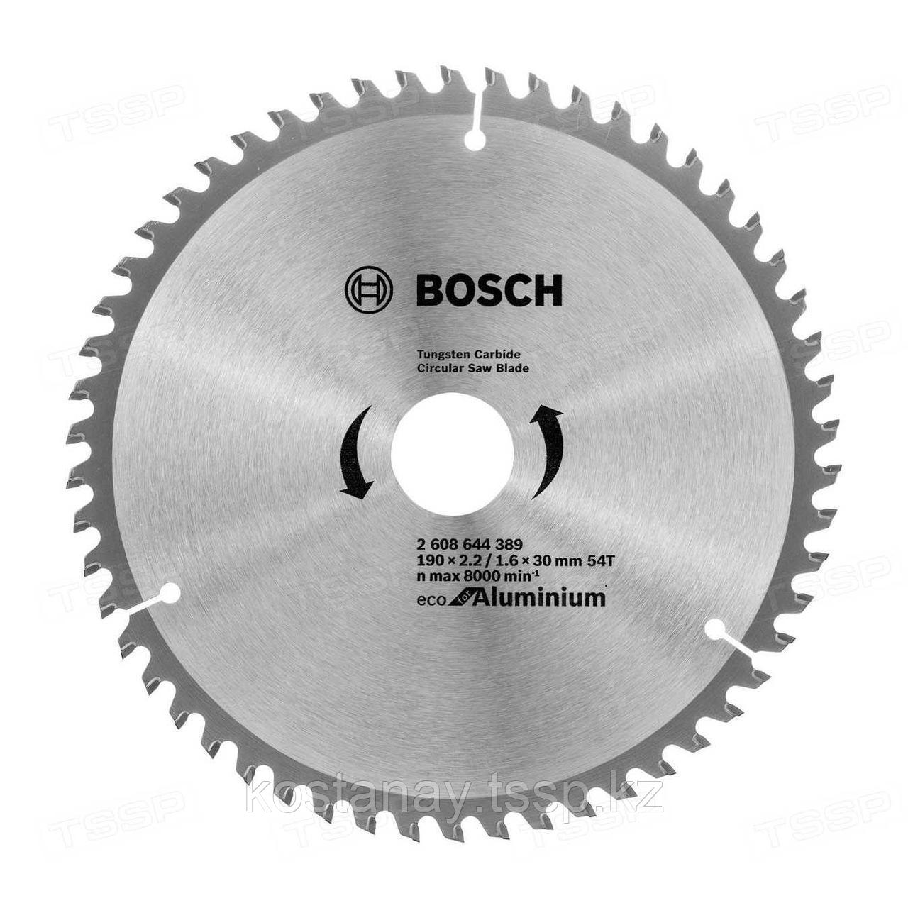 Диск по алюминию Bosch ECO AL H 190*30-54 2608644389 - фото 1 - id-p110279839