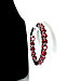 Серьги кольца с натуральными Рубинами, фото 2