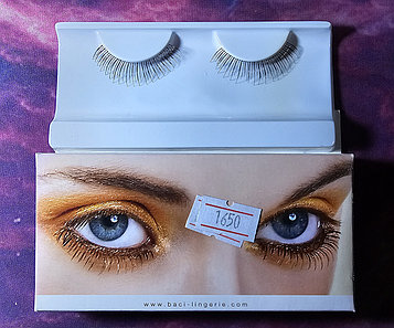 Төменгі қабаққа кірпіктер, желімсіз.