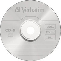 Диск CD-R Verbatim (43351) 700MB 50штук Незаписанный (цена за 1 диск)