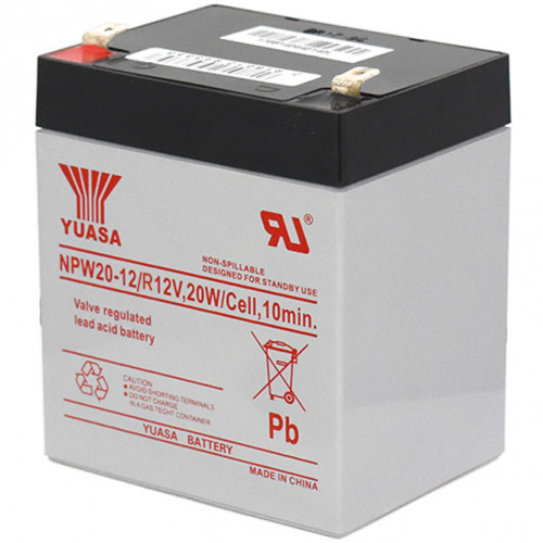 Yuasa NPW20-12/R 12В 5 Ач сменные аккумуляторы акб для ибп (NPW20-12/R 5Ah) - фото 1 - id-p110527094