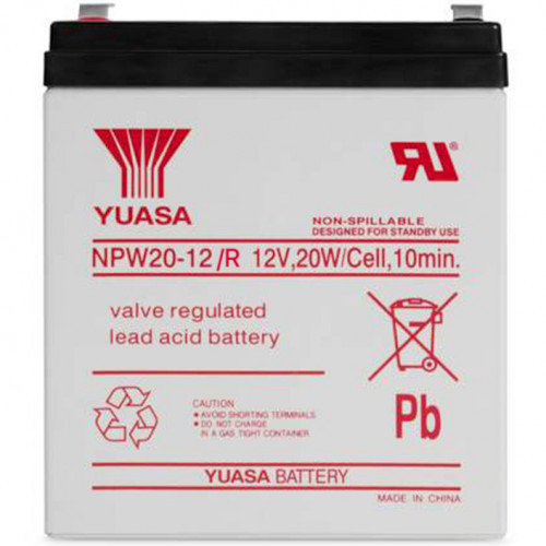 Yuasa NPW20-12/R 12В 5 Ач сменные аккумуляторы акб для ибп (NPW20-12/R 5Ah) - фото 2 - id-p110527094