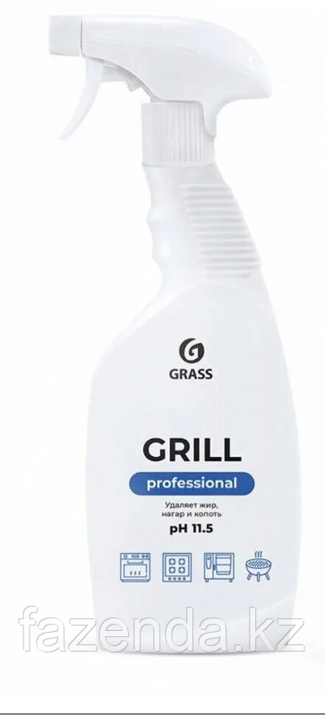 Средство Azelit Grass Grill Professional гель  pH 11.5  объем 600 мл