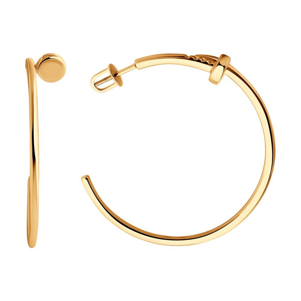 Серьги из серебра  93-122-02009-1, фото 1