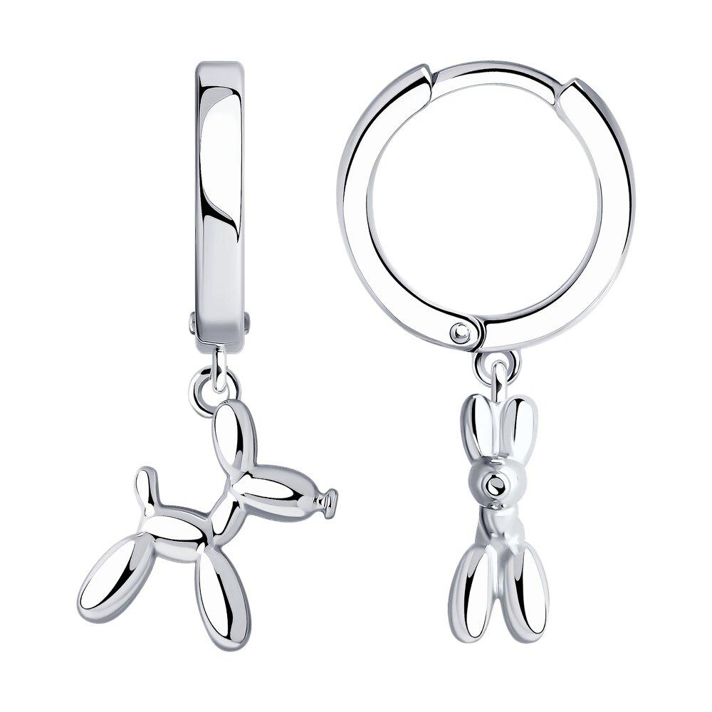 Серьги из серебра SOKOLOV 94026604 коллекц. SKLV, фото 1