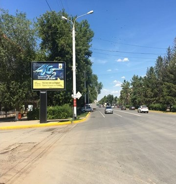 Реклама на Ситибордах пр. Назарбаева - ул. Т. Масина г. Семей
