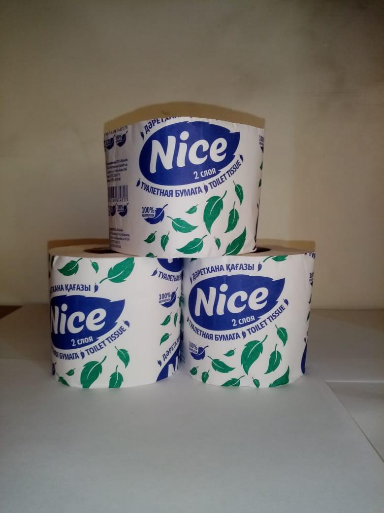 Двухслойная туалетная бумага «Nice» 10шт - фото 2 - id-p110527844