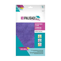 Салфетка из микрофибры для пола 500x600 мм, фиолетовая, Home// Palisad