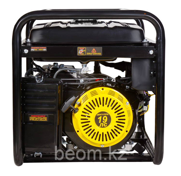 Бензиновый генератор Huter DY11000LX (8.5 кВт | 220В) электростартер - фото 5 - id-p110527875
