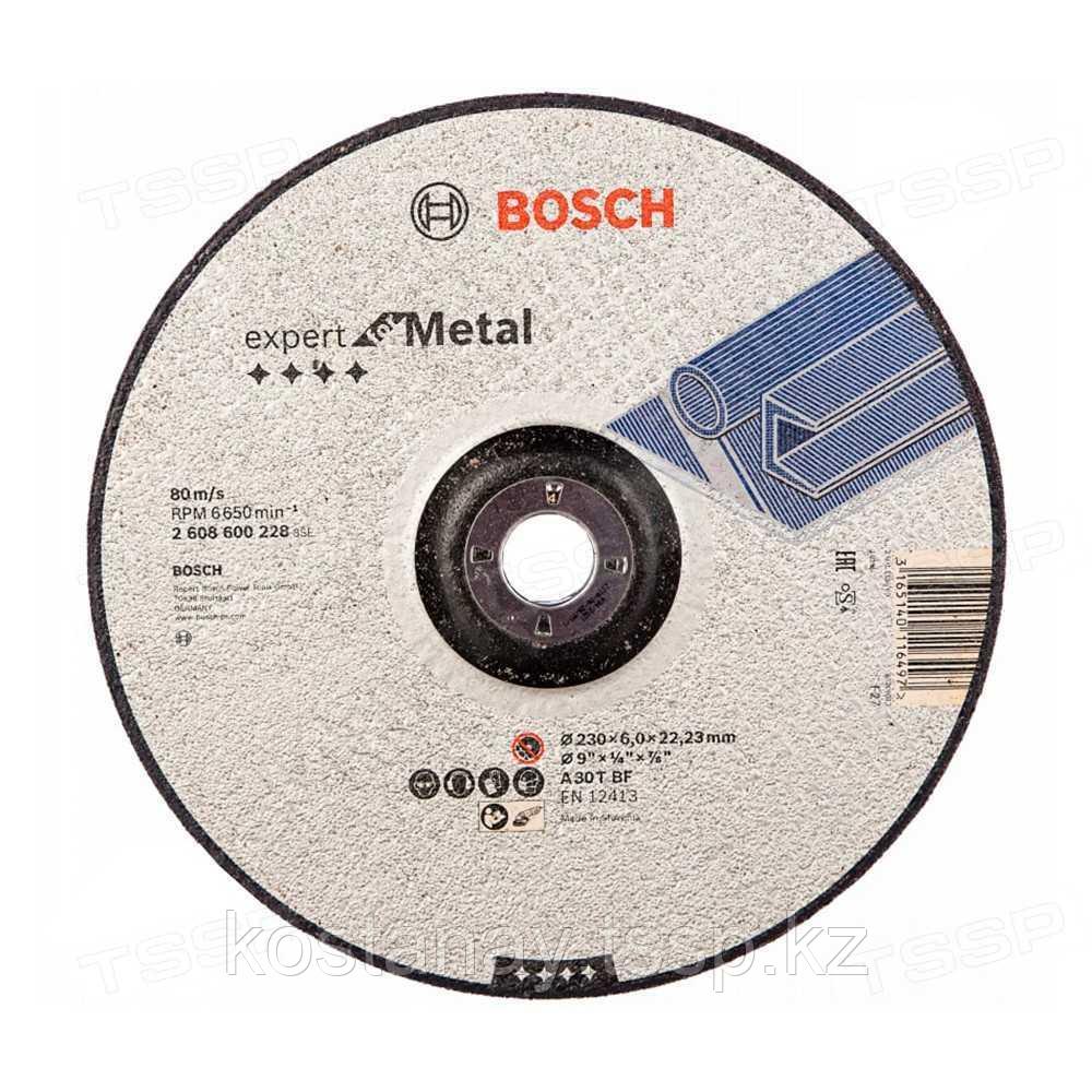Диск обдирочный по металлу Bosch 230*22,2*6мм 2608600228 - фото 1 - id-p110279826