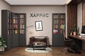 Шкаф для книг Харрис, 80х210х30 см антрацит, фото 4