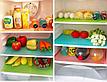 Антибактериальные коврики для холодильника 4 шт. цвет зеленый, фото 6