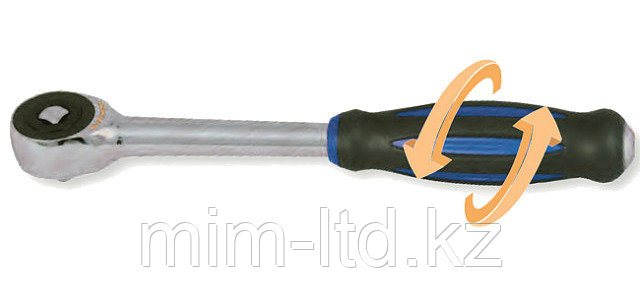 Трещотка с поворотной рукояткой 1/4 5204, фото 1