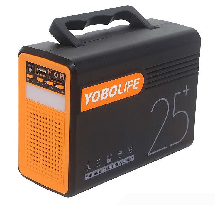 Солнечная электростанция Yobolife LM-3616, 4 LED лампы, Bluetooth радио - фото 7 - id-p110532617