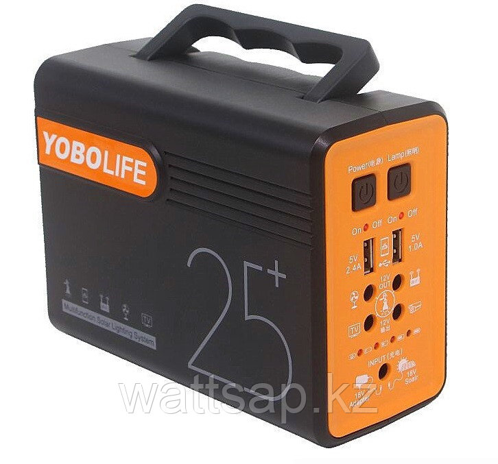 Солнечная электростанция Yobolife LM-3616, 4 LED лампы, Bluetooth радио - фото 6 - id-p110532617