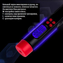 Скакалка с электронным счетчиком Yixin Sports Red/Black, фото 3