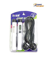 Электронная скакалка Yixin Sports Black/White