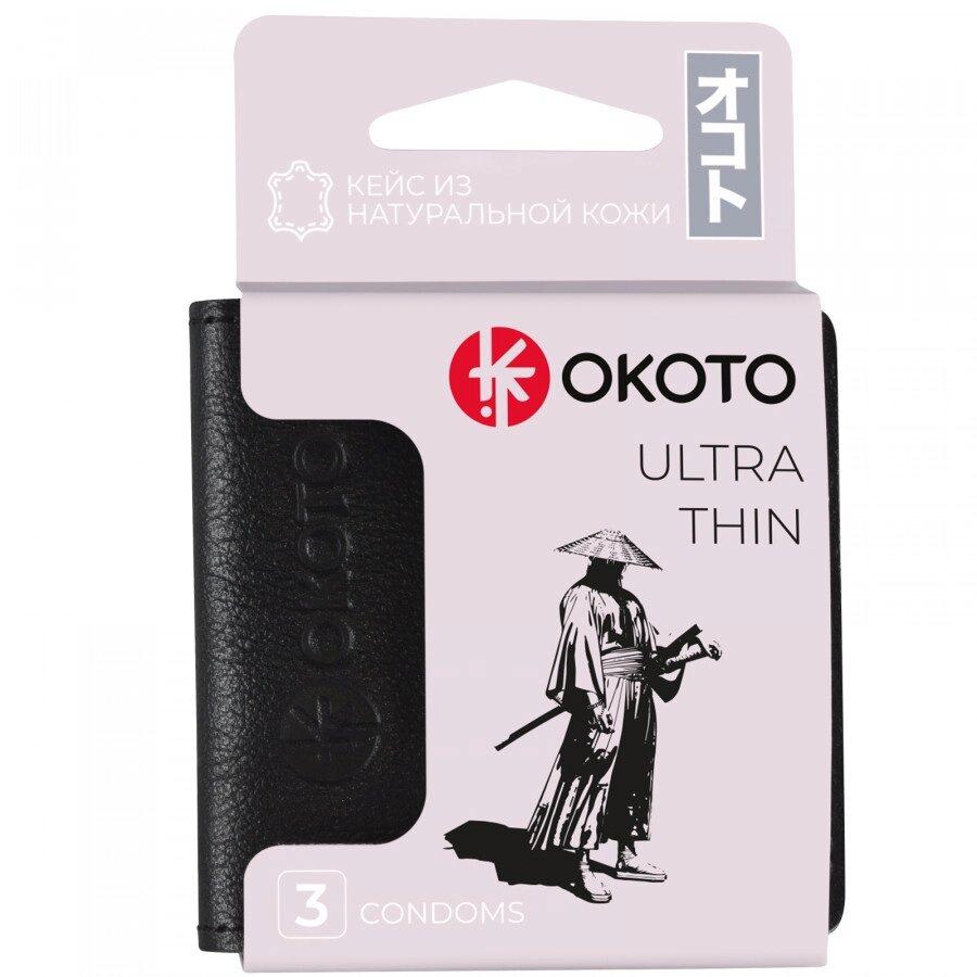 Презервативы в кейсе OKOTO Ultra thin №3