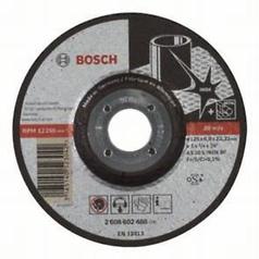 Круг обдирочный по нерж. Exper 125 x 6  mm , выпуклый, BOSCH_2608602488