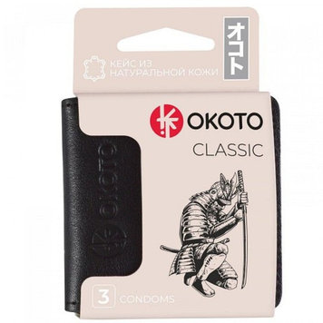 Презервативы в кейсе OKOTO Classic №3