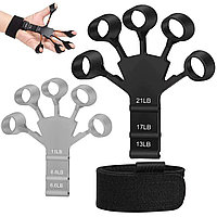 Эспандеры для пальцев 2 в 1 ST-7259 серый-черный