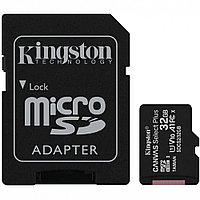 Карта памяти MicroSD  Kingston Canvas Select Plus  32GB  SDCS2/32GB  Class 10  UHS-I  R100/W100