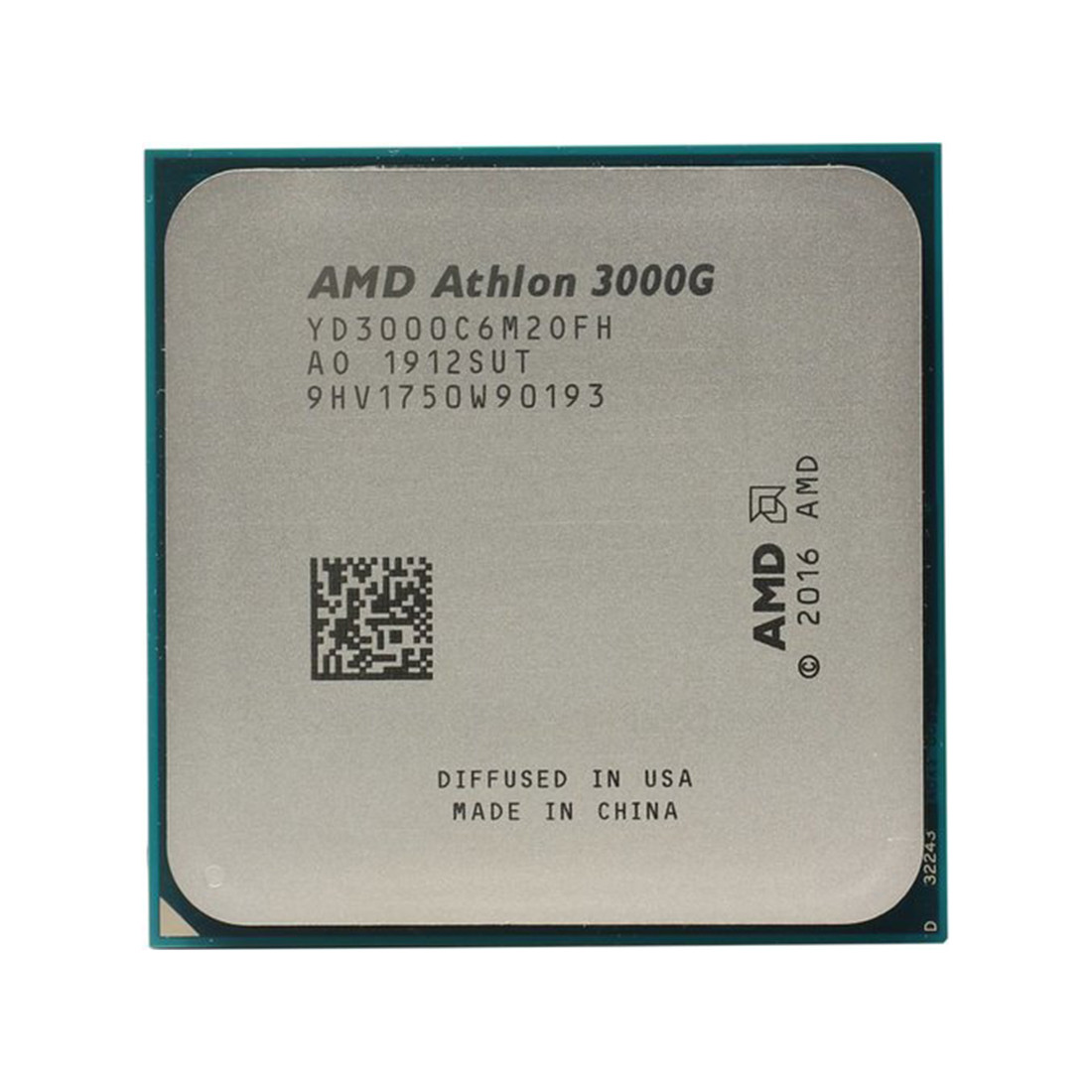 Процессор  AMD  AM4 Athlon 3000G  оем