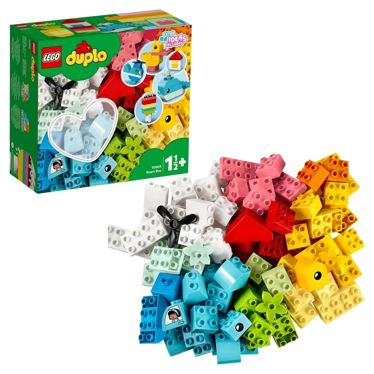 Конструктор LEGO DUPLO Classic Коробка-сердце 10909 - фото 1 - id-p110502062
