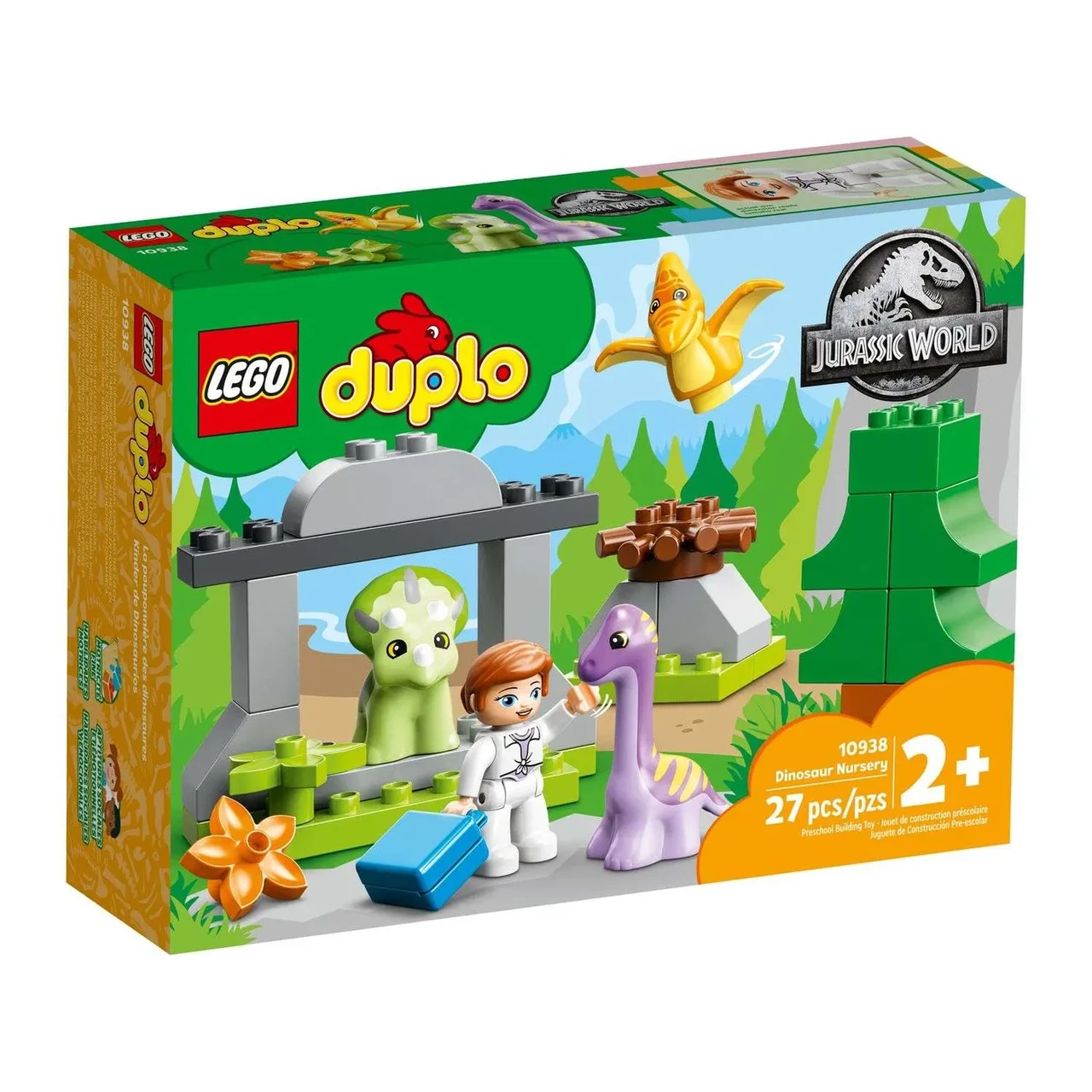 Конструктор LEGO DUPLO Jurassic World Ясли для динозавров 10938 - фото 1 - id-p110502064