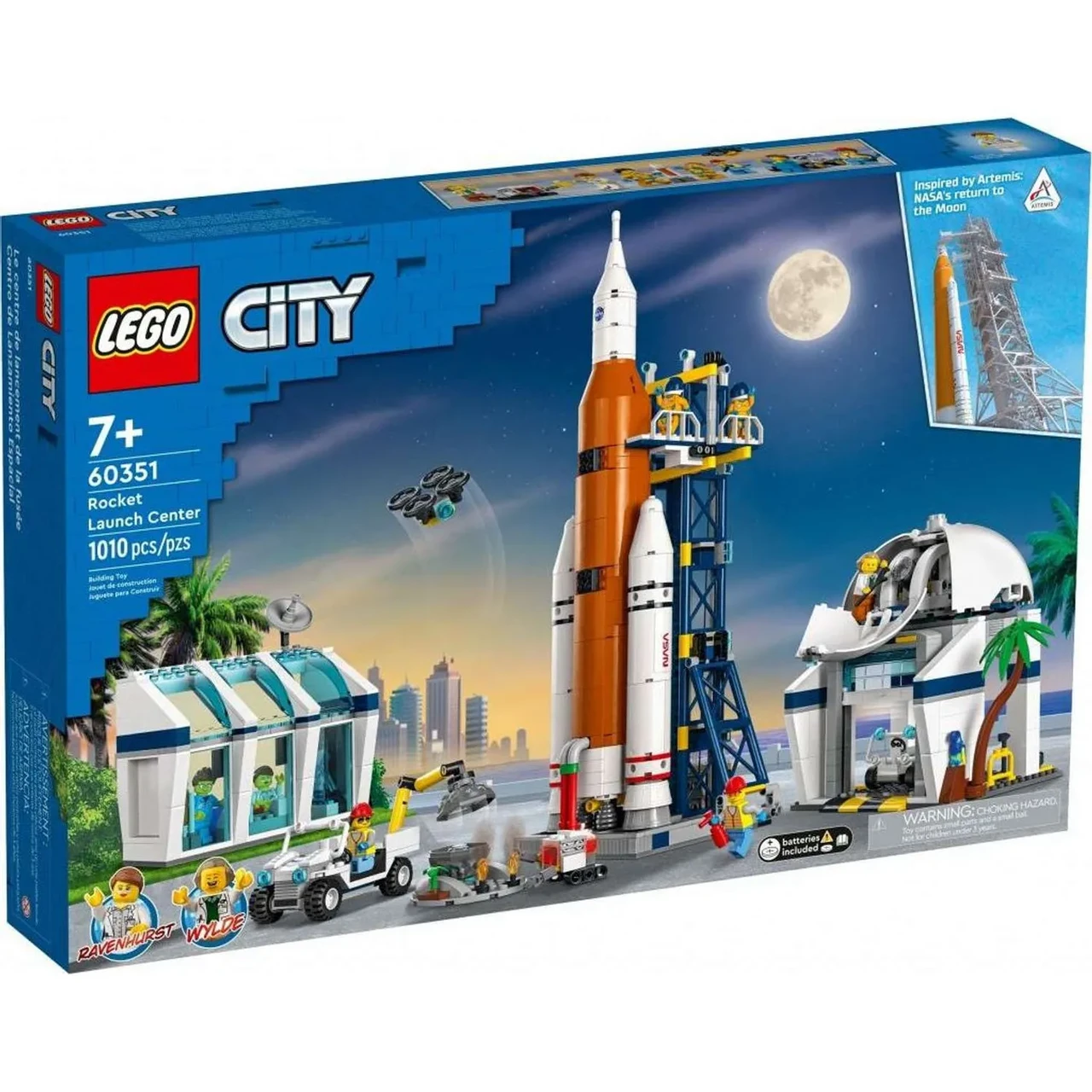 Конструктор LEGO City Космодром 60351 - фото 1 - id-p110502032