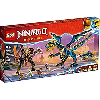 Конструктор LEGO Ninjago Стихийный дракон против робота Императрицы 71796