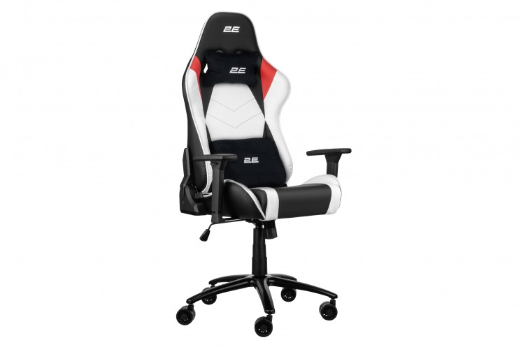 Игровое кресло 2E GAMING Chair BUSHIDO White/Black 2E-GC-BUS-WT - фото 1 - id-p110501542