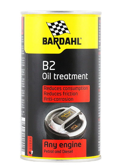 BARDAHL B2 OIL TREATMENT восстанавливающая присадка в масло 300ml - фото 1 - id-p110539279
