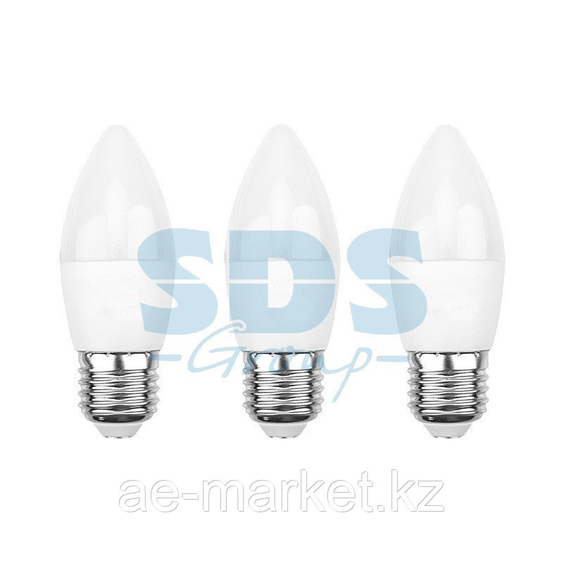 Лампа светодиодная Свеча CN 11,5Вт E27 1093Лм 6500K холодный свет (3 шт/уп) REXANT - фото 1 - id-p92022390