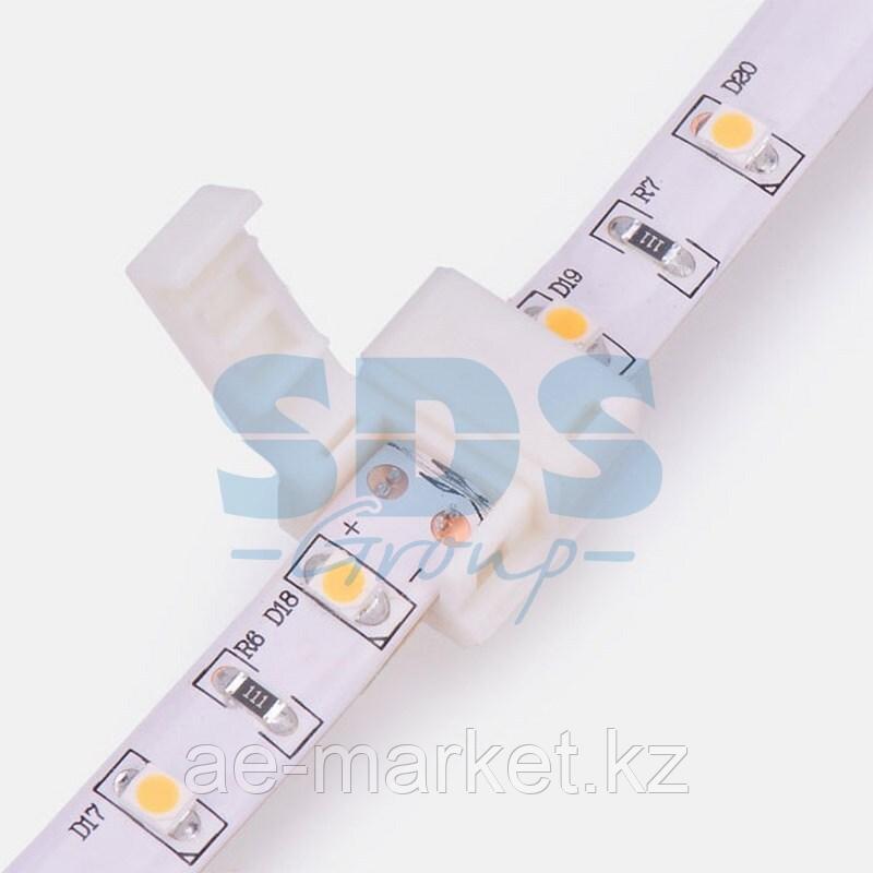 Коннектор стыковочный для одноцветных светодиодных лент с влагозащитой шириной 8 мм LAMPER - фото 1 - id-p92041449