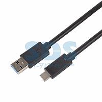 Шнур USB 3.1 type C (male)-USB 3.0 (male) 1 м REXANT