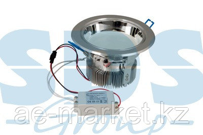 Светильник светодиодный "Downlight", встраиваемый, мощность 10W, 132 SMD 3528 светодиода, напряжение 220V, - фото 1 - id-p92042919