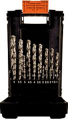 Набор спиральных сверл по металлу 60021