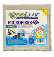 Салфетка из микрофибры замшевая Ecolux