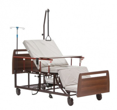 Кровать функциональная электрическая кровать с санитарным оснащением DHC FH-2 - фото 1 - id-p110543544