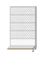 Стеллаж пристенный перфорированный 1000, 1600/400