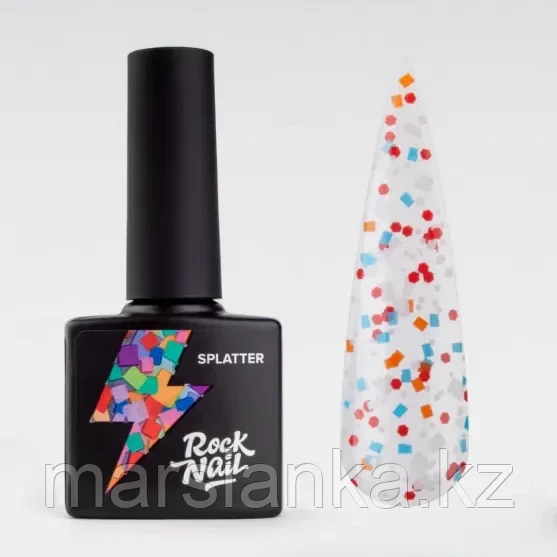 Гель-лак RockNail Splatter #955, 10мл